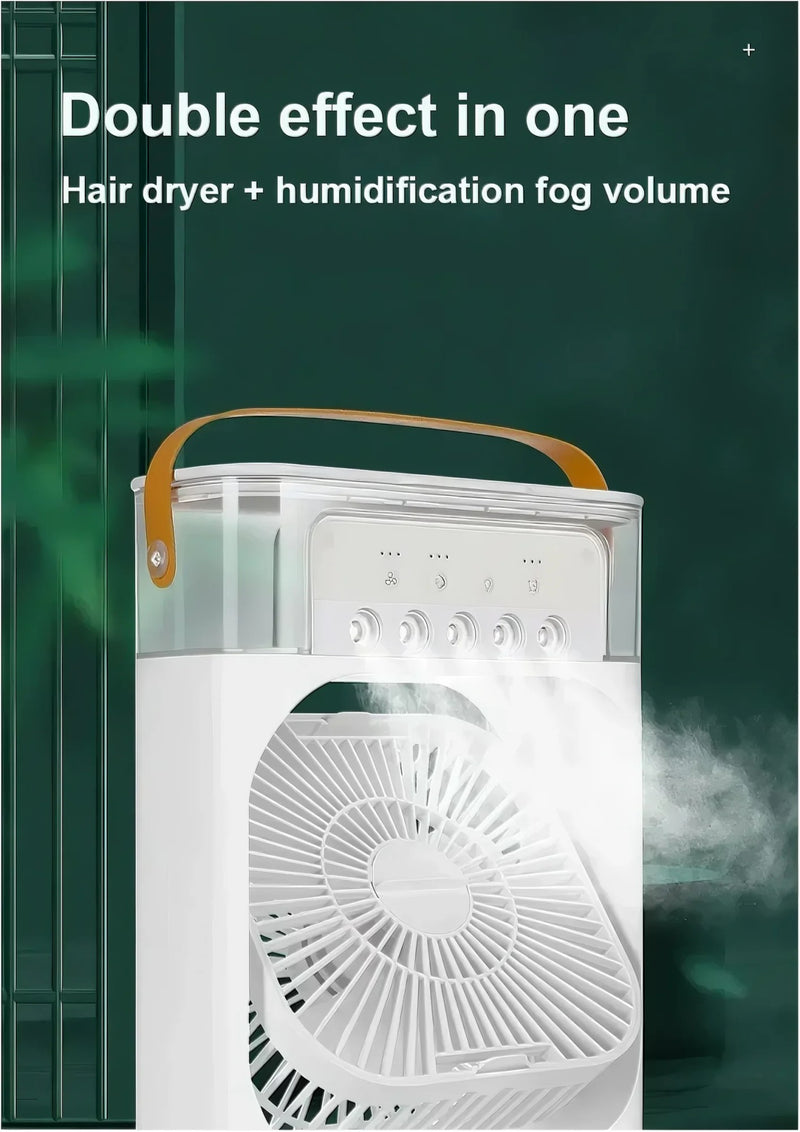 Ventilador Portátil 3 em 1 - Conforto e Frescor Onde Você Estiver! ????